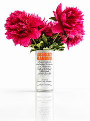 Vaso Design Absolut Mandrin – Bottiglia Riciclata Artigianale
