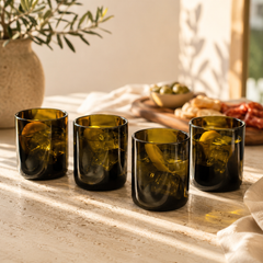 Bicchieri da Bottiglie Marrone champagne (incisione personalizzata)