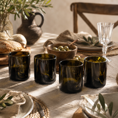 Bicchieri da Bottiglie Marrone champagne (incisione personalizzata)