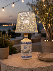 Lampada Artigianale Gunpowder – RGB USB Ricaricabile – Bottiglia in Ceramica Riciclata