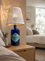 Lampada Hendrick’s Orbium Artigianale RGB USB – Bottiglia Gin Riciclata
