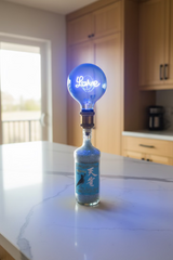 Lampada Artistica Tenjaku – Love Blu