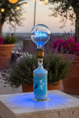 Lampada Artistica Tenjaku – Love Blu