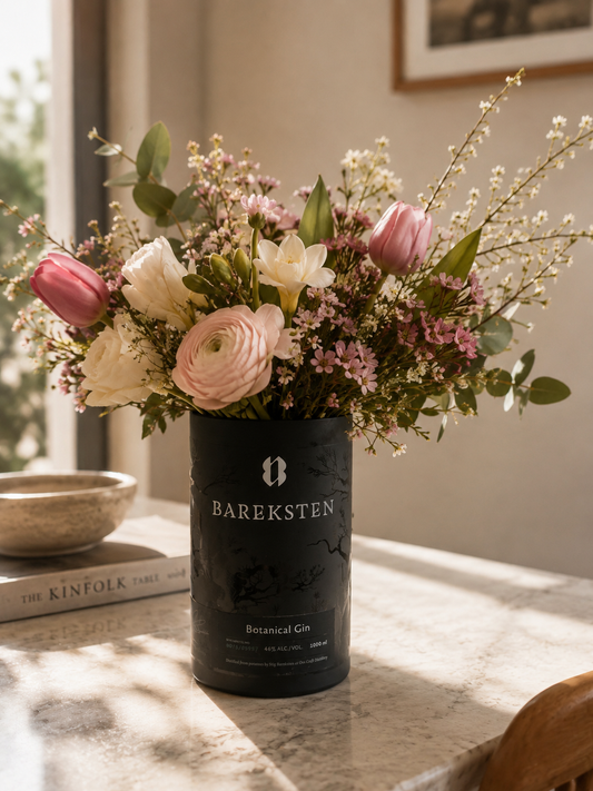 Vaso da fiori in bottiglia riciclata – Barek