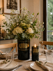 Set Vaso + Candela Château Palmer – Centrotavola e Decorazione d’Interni