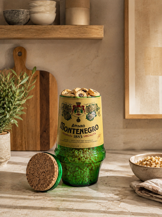 Portaoggetti da Cucina da Bottiglia Riciclata – Contenitore Multiuso