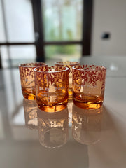 Set 2 Bicchieri Silent arancio