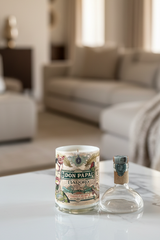 Candela in Bottiglia Don Papa Baroko Riciclata – Design Artigianale