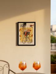 Quadro Spritz - Arredo Design Artigianale Aperitivo Italiano