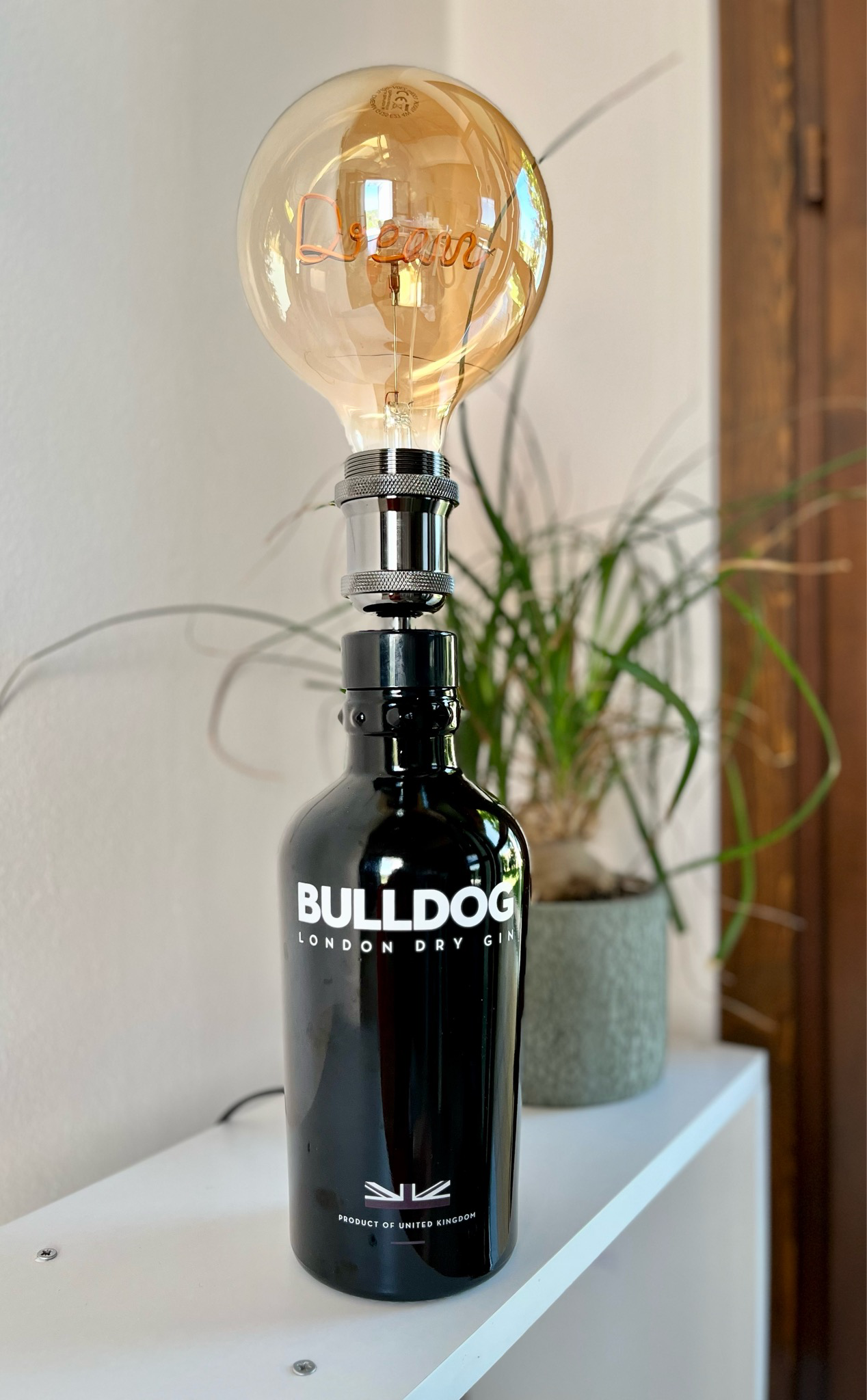 Lampada Bulldog (incisione personalizzata)
